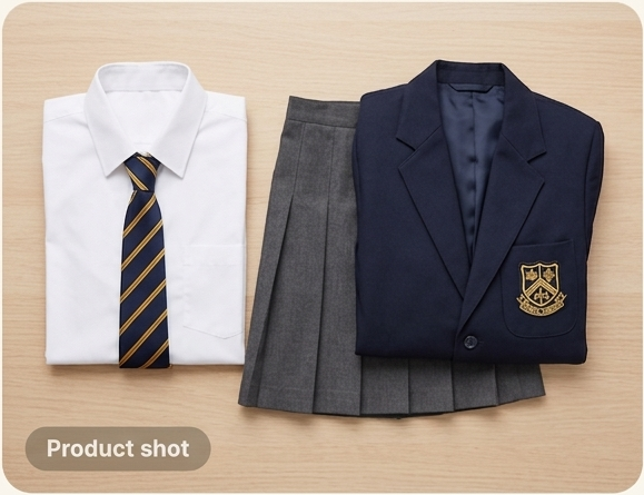 School Uniforms — product shot